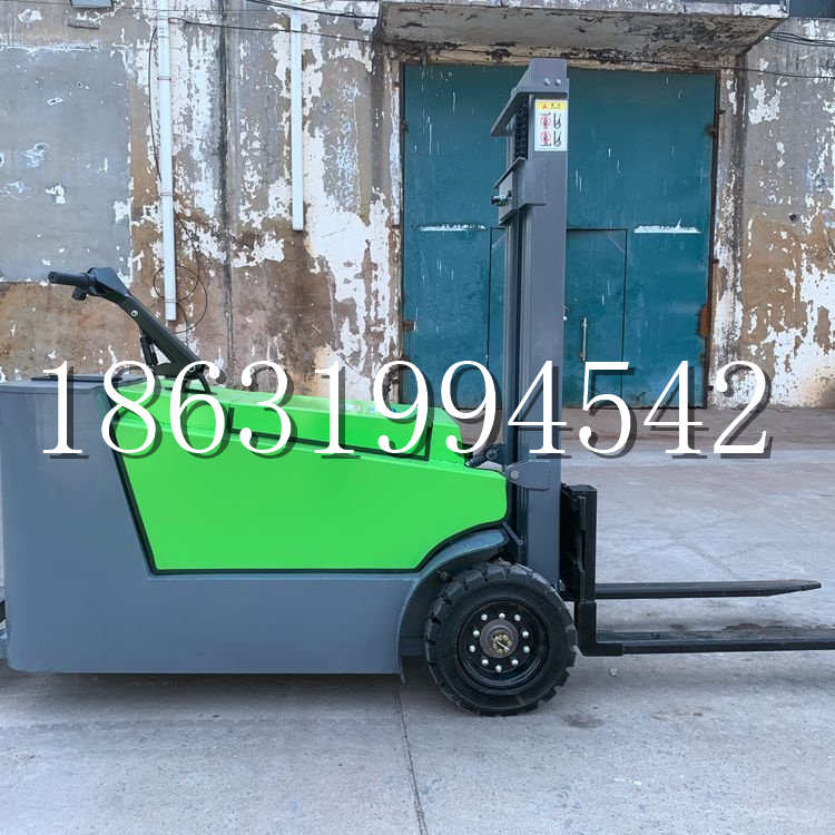 安多县小型电动叉车1吨2吨步行站驾式电瓶堆高充电装卸车液压升降车铲车
